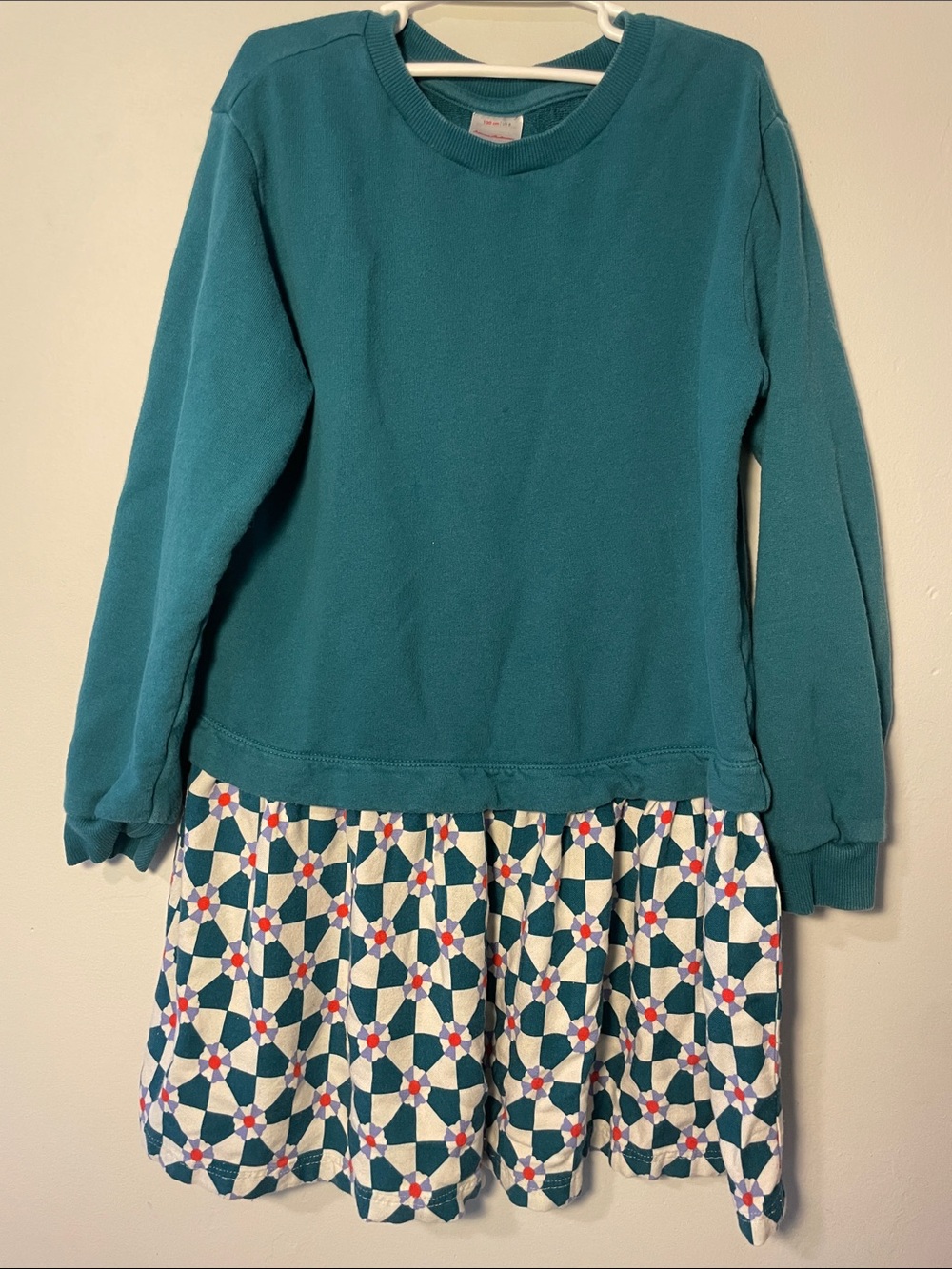 Hanna Andersson Mixie Sweatshirt Dress